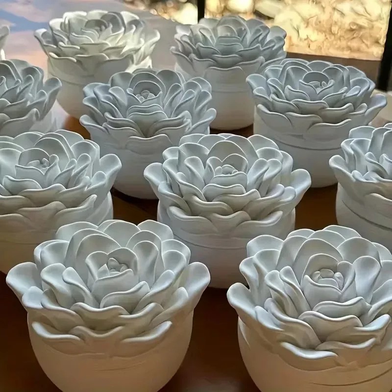 Cetakan silikon toples lilin b - Candle Making Jars With Lids ulasan dan harga