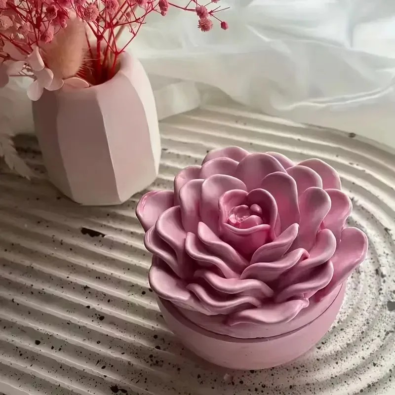 Cetakan silikon toples lilin b - Candle Making Jars With Lids ulasan dan harga