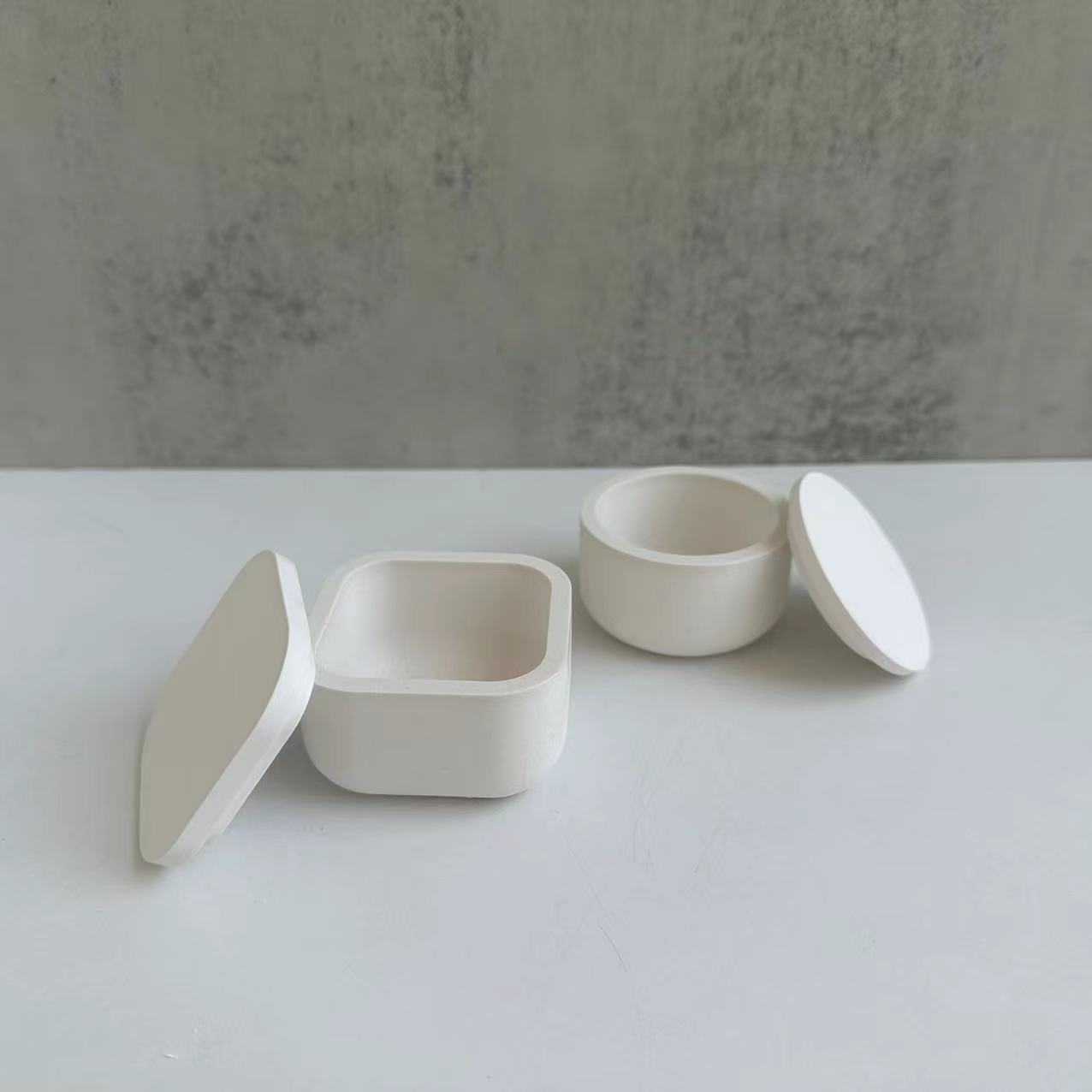 1Set DIY Cetakan Silikon Tople - Candle Making Jars With Lids ulasan dan harga