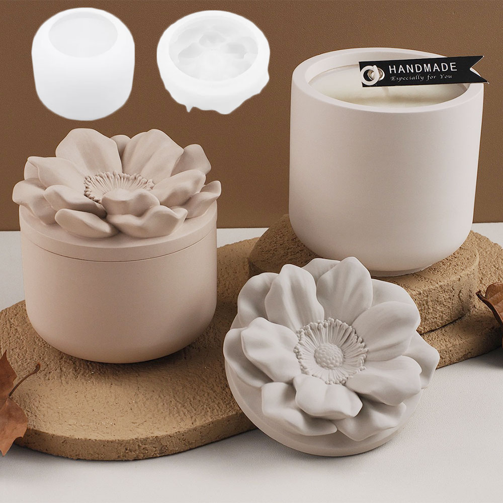 Kotak Penyimpanan Bunga Mataha - Candle Making Jars With Lids ulasan dan harga