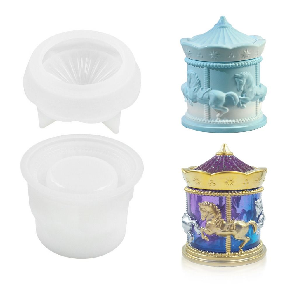 Cetakan Kotak Penyimpanan Caro - Candle Making Jars With Lids ulasan dan harga