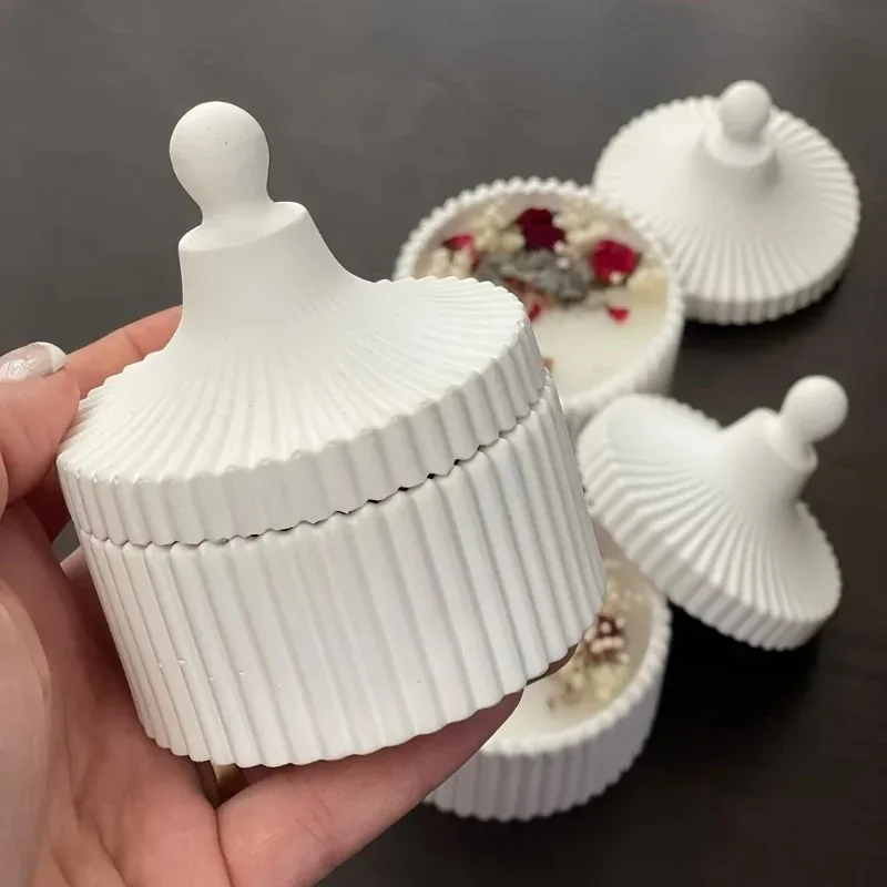 2 buah cetakan lilin silikon d - Candle Making Jars With Lids ulasan dan harga